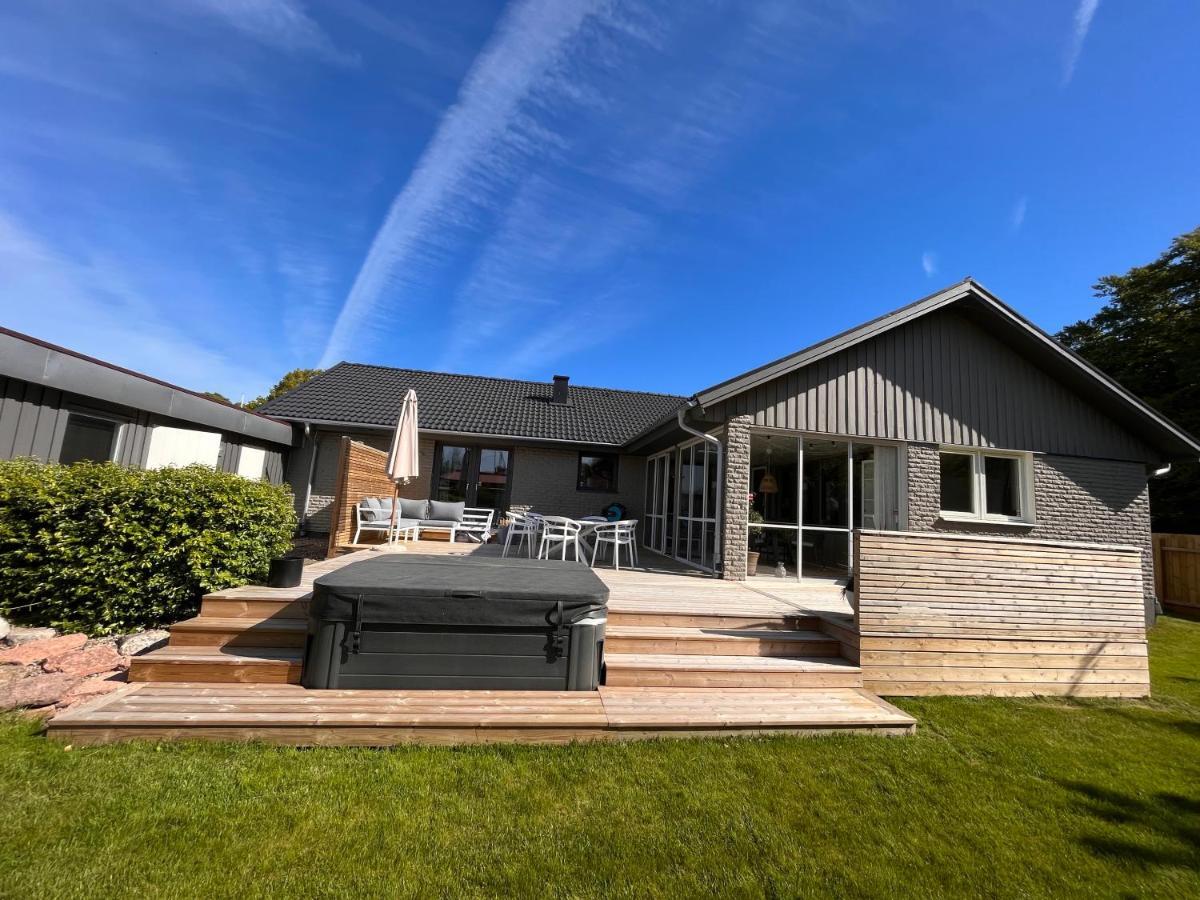 Wunderbares Feriendomizil Mit Whirlpool Villa Sölvesborg Exteriör bild