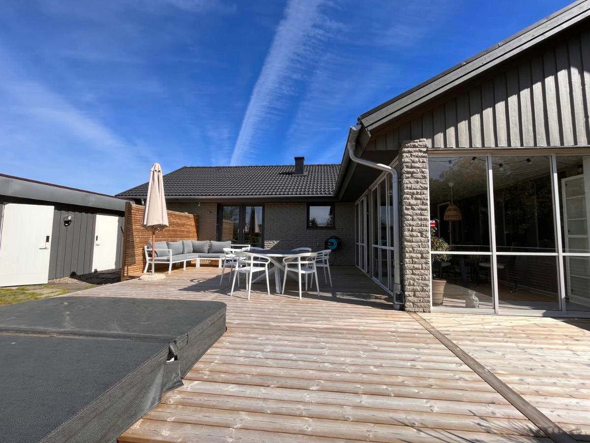 Wunderbares Feriendomizil Mit Whirlpool Villa Sölvesborg Exteriör bild